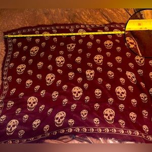 Skull Patterned Scarf / Kerchief